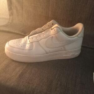 White Nike Air Force 1 Sneakers